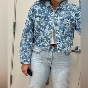 NWT Love Shack Fancy x Gap Denim Jacket